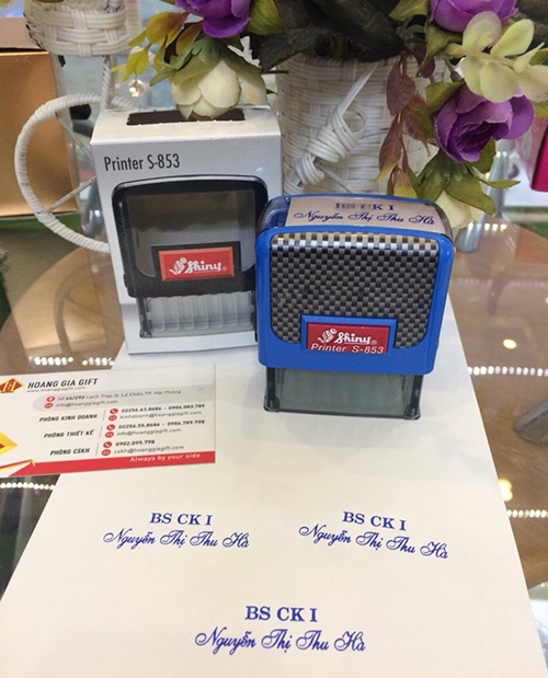 Khắc dấu chữ ký tại Hải Phòng