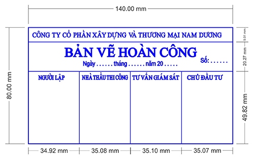 Mẫu dấu hoàn công