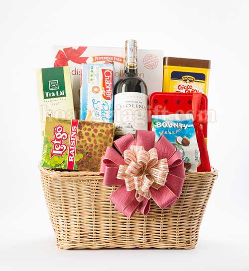 Giỏ quà tết cao cấp giá rẻ tại Hải Phòng