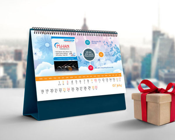 Dịch vụ in lịch tết để bàn giá rẻ tại Hải Phòng