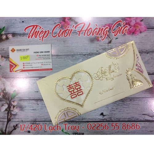 thiệp cưới hg001