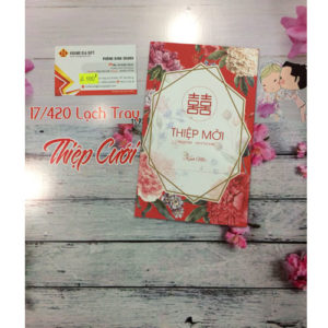 thiệp cưới hg005