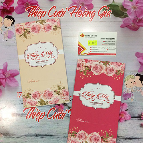 thiệp cưới hg007