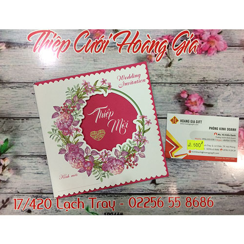 thiệp cưới hg018