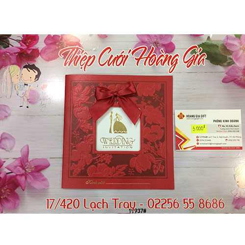 thiệp cưới hg042