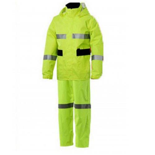 Bộ áo mưa 2 lớp PU phản quang