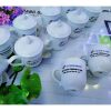 Cốc sứ ngọn lửa có nắp 03