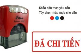 dấu đã chi tiền tại hải phòng