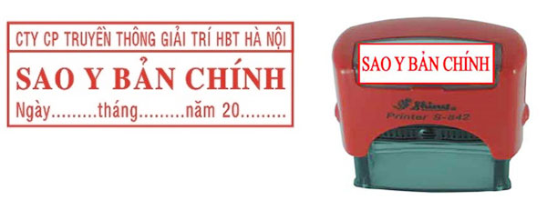 dấu sao y bản chính tại hải phòng