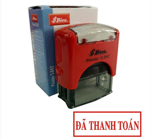 khắc dấu đã thanh toán tại hải phòng