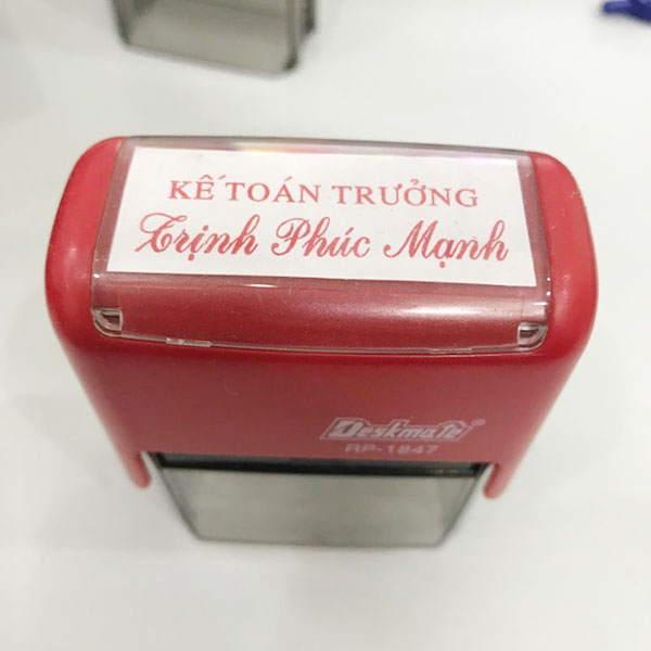 khắc dấu lấy luôn tại lê chân