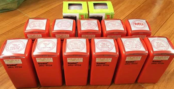 khắc dấu tại kiến thụy