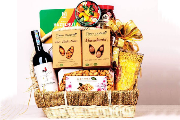 giỏ quà tết 2021 giá rẻ tại Hải Phòng