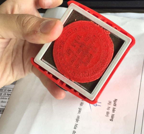 một số lỗi thường gặp trong quá trinh sử dụng con dấu 