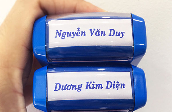 có cần làm thủ tục khi khắc dấu tên cá nhân không