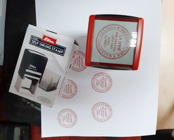 thủ tục làm con dấu doanh nghiệp