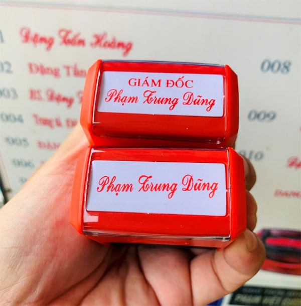 Dấu chức danh có giá trị pháp lý hay không