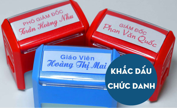 Dấu chức danh có giá trị về mặt pháp lý không