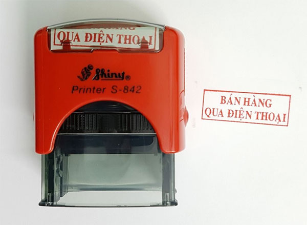 Đóng dấu hóa đơn bán hàng qua điện thoại cần chú ý điều gì?
