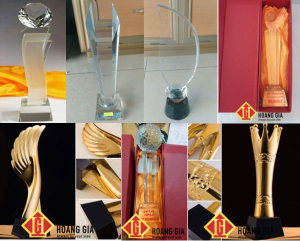 Nên chọn chất liệu nào để làm cúp lưu niệm