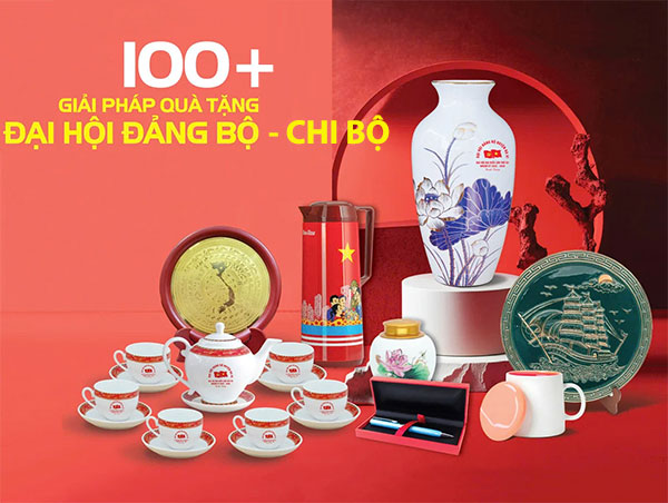 Quà tặng đại hội đảng bộ - chi bộ ở Hải Phòng