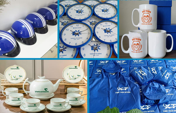 mẫu quà tặng sự kiện in logo cho doanh nghiệp
