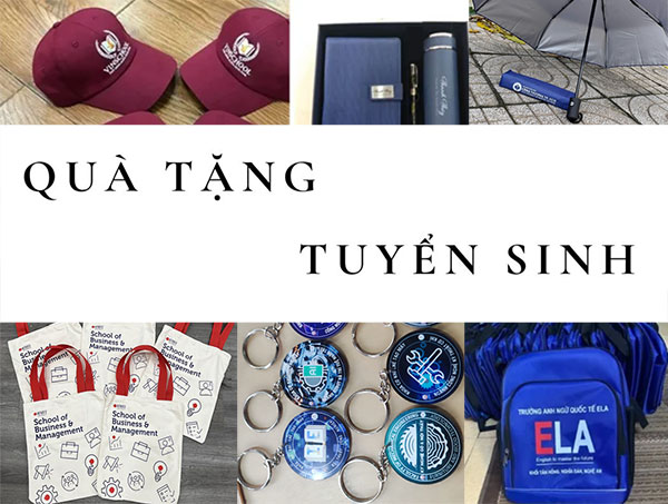 quà tặng tuyển sinh cho sinh viên đại học cao đẳng