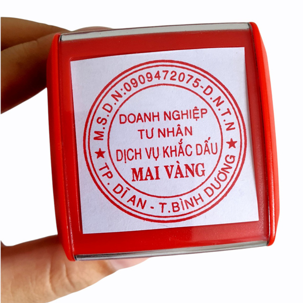 Cách xử lý dấu tròn công ty bị lỗi hỏng