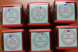 Dấu tròn công ty bị lỗi hỏng và cách xử lý hiêu quả