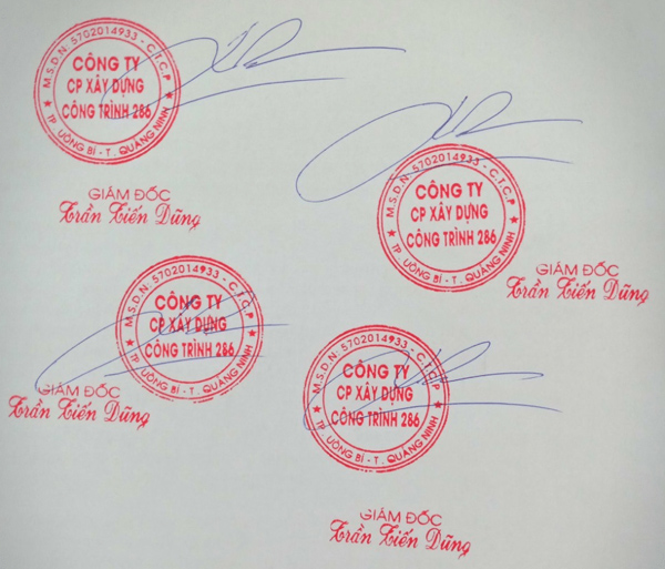 Một số lưu ý quan trọng khi đặt khắc dấu doanh nghiệp