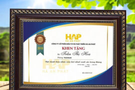 Địa chỉ in bằng khen uy tín ở Hải Phòng