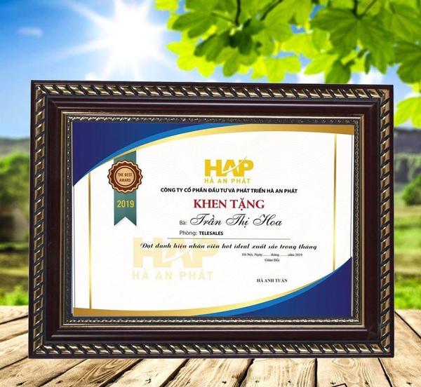 Địa chỉ in bằng khen uy tín ở Hải Phòng
