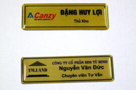 In thẻ tên nhân viên tại Hải Phòng