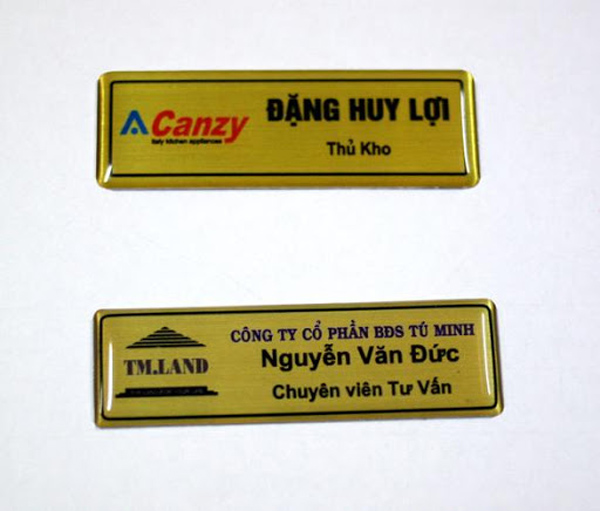 In thẻ tên nhân viên tại Hải Phòng