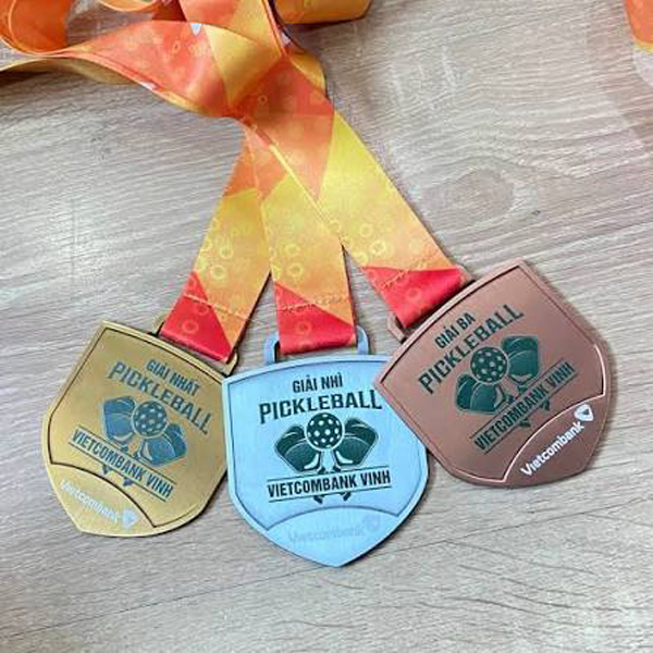 Huy chương pickleball tại Hải Phòng